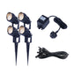 EasyFit 12V Garden Lights – Palm LED 4 Spotlight Kit
