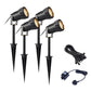 EasyFit 12V Garden Lights – Bloom LED Spotlight Kit (4 Lights)
