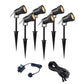 EasyFit 12V Garden Lights – Bloom LED Spotlight Kit (6 Lights)