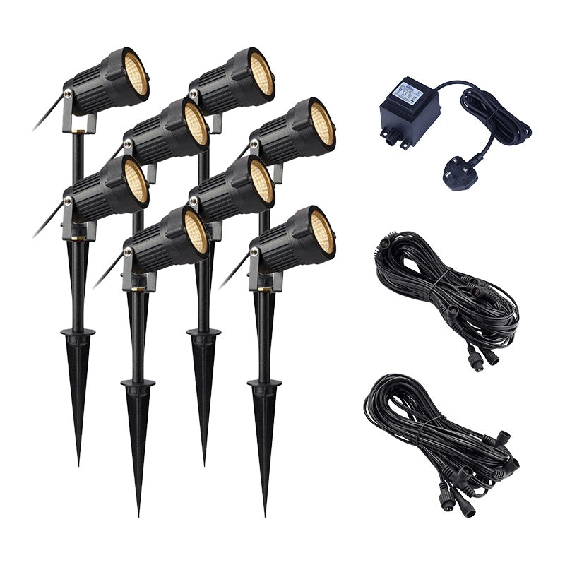 Bloom LED Garden Spotlight Kit – 8 Lights (12V)