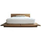 Platform, Rift Queen Bed, Mid-Century Modern, Hardwood, Custom