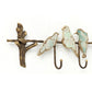 Coat rack with 8 hooks Bird Party, metal, H19x102x6cm