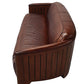 Stunning Three Seater Sofa in the Aviator Style