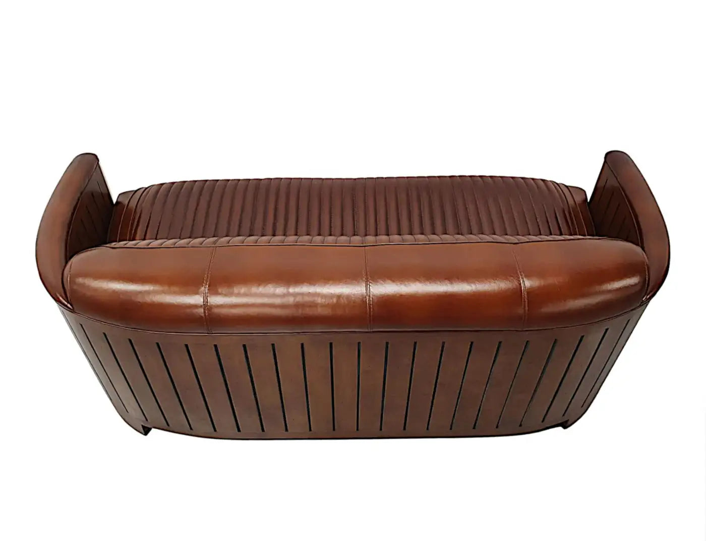 Stunning Three Seater Sofa in the Aviator Style
