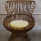 Pair of 1950s Franco Albini “Margherita” Rattan Armchairs for Bonacina – Mid-Century Italian Icons