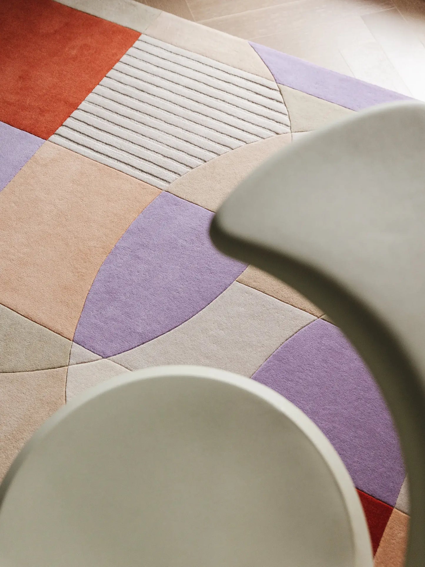 Fine Wool Rug – Multicolour