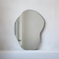 Freeform Organic Wall Mirror with Bronze Patina Frame – Contemporary