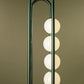 The J Standing Lamp with Integrated LED and Powder-coated Mild Steel