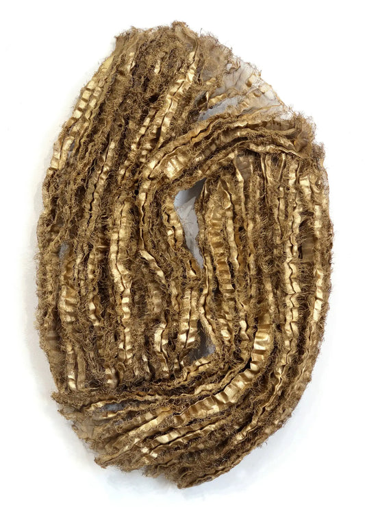 Golden Meadow - Large Three-Dimensional Wall Art
