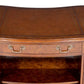 Wooden desk with curved top and drawers