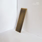 Vorso Wall-Attached Rotating Round Mirror with Bronze Patina Frame – Contemporary