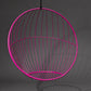 Sun Bubble Hanging Swing Chair – Modern Steel Indoor/Outdoor Black Lounger, 2022