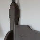Bone Bed in Grisaille Oak & Steel New England Style Canopy Bed