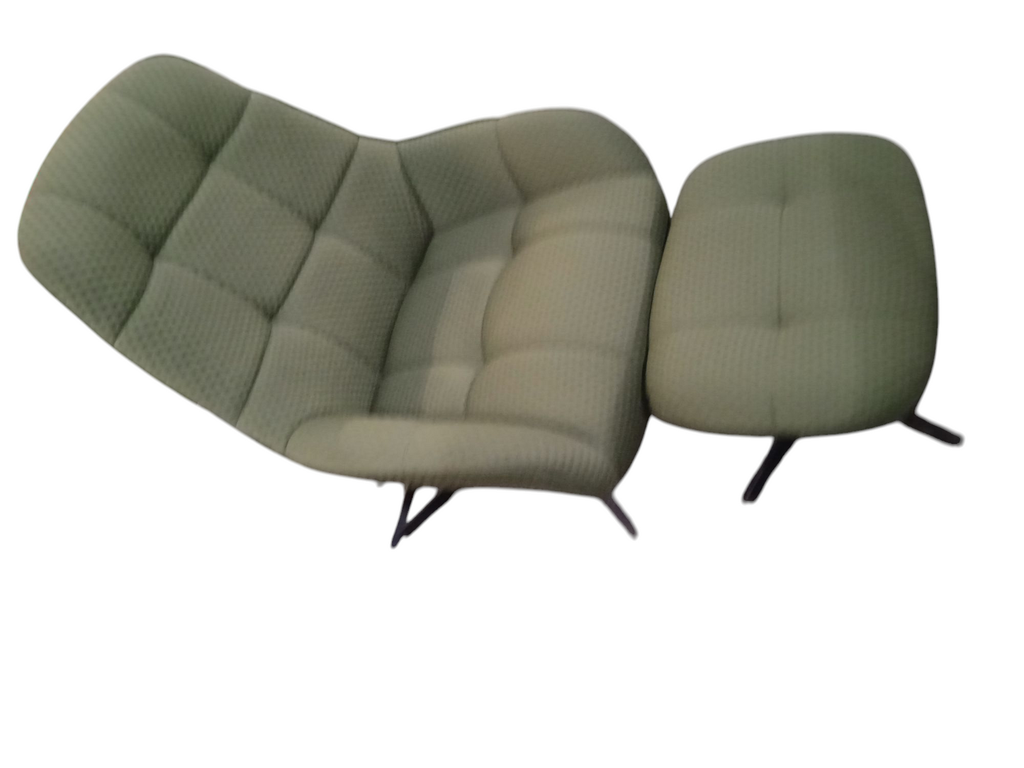 Armchair Cento with footstool