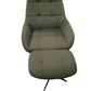 Armchair Cento with footstool