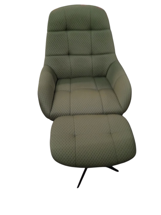 Armchair Cento with footstool
