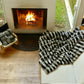 Luxury Real Chinchilla Throw Blanket – Handcrafted in Italy with Silk Lining