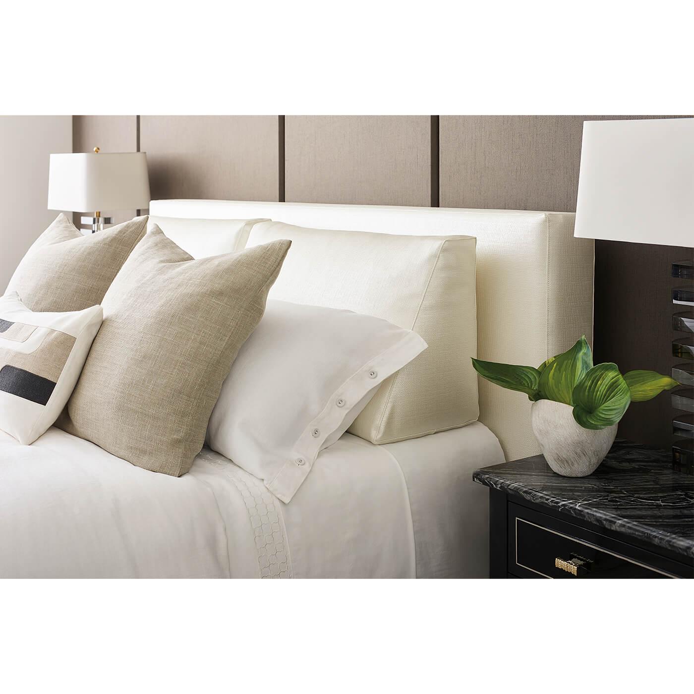Classic Upholstered Platform King Bed
