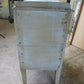 Antique French Country Hand Painted Floral 3 Drawer Nightstands Side Tables