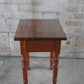 Antique Primitive Early American Cherry Side Accent Table Nightstand 30"