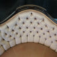 Rare Antique Victorian Walnut Parlor Corner Sofa Settee Couch