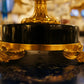 Louis XVI Style Gilt Bronze and Blue Crystal Bowl