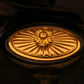 Louis XVI Style Gilt Bronze and Blue Crystal Bowl