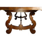 17th C Refectory Style Italian Walnut Dining Table with End Extensions to order