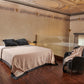 Camille Luxury Lambswool & Cashmere Blanket with Real Fur