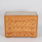 Mid-Century Italian Chest of Drawers – Rattan & Bamboo with Glass Top, 1970s