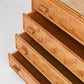 Mid-Century Italian Chest of Drawers – Rattan & Bamboo with Glass Top, 1970s