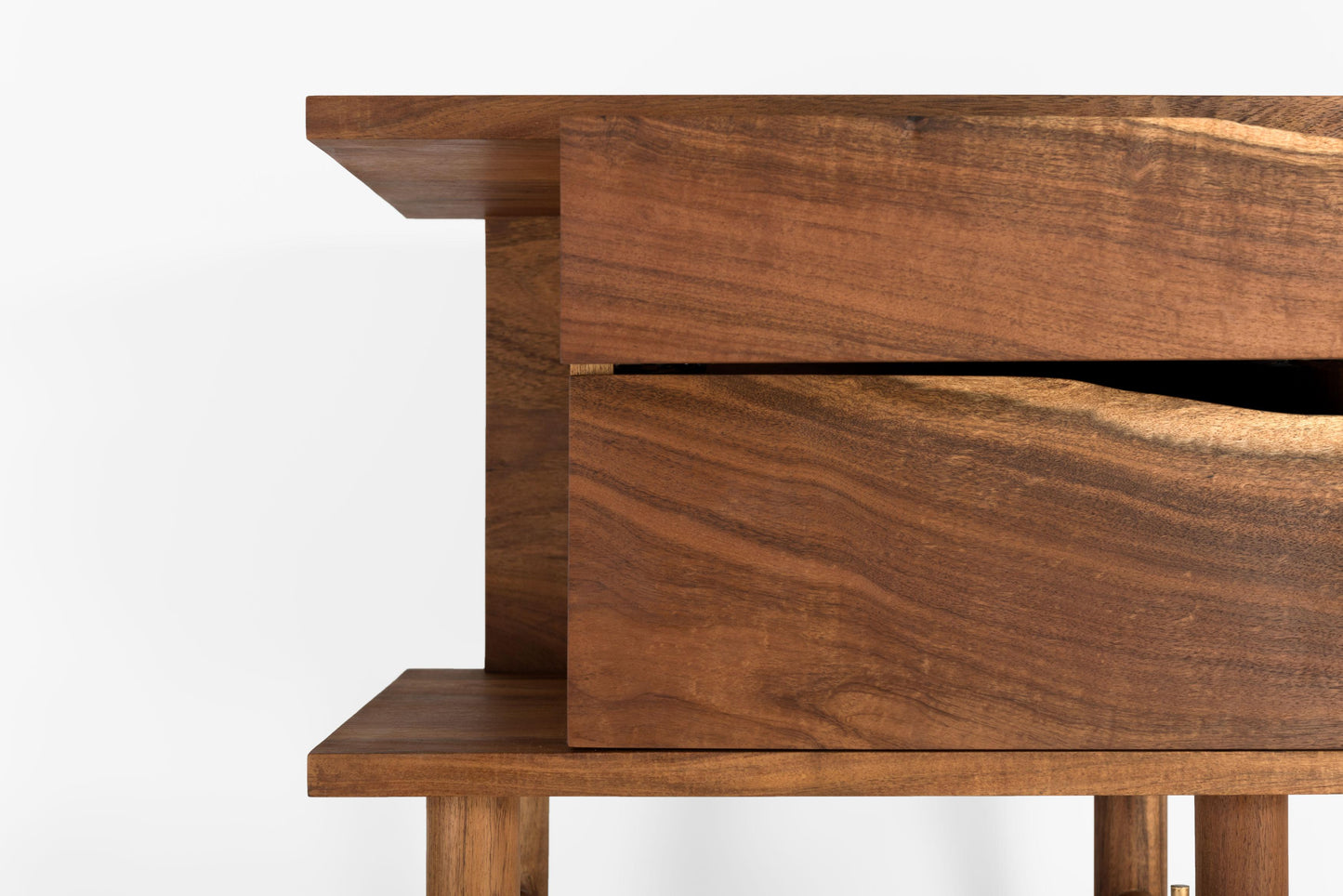 Ocum Nightstand – Caribbean Walnut, Contemporary Mexican Design