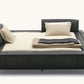 Desede DS-1165 King Size Leather Bed with Swissflex Slat Base