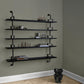 Mid-Century Modern ‘Démon’ 5-Shelf System in Black Ash – Medium Size