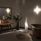 Diamond Floor Light Large in White