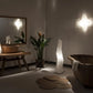 Diamond Floor Light Large in White