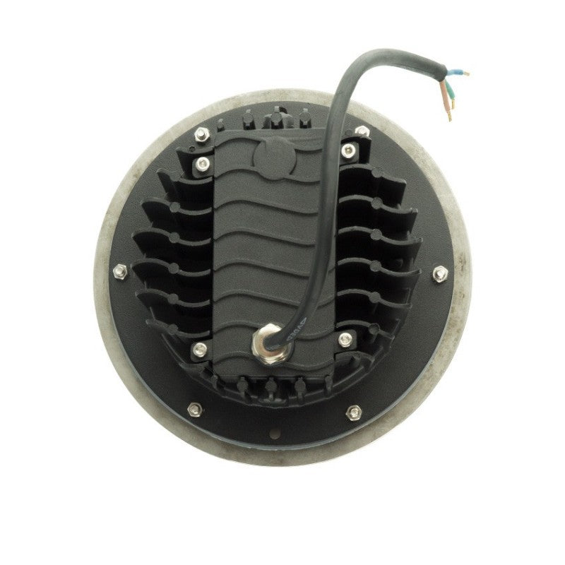 12W Warm White LED Recessed Ground Light – Stainless Steel