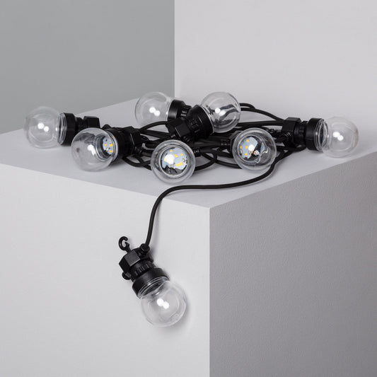 Kepler Solar LED Festoon Lights – 7 m / 8-Bulb String