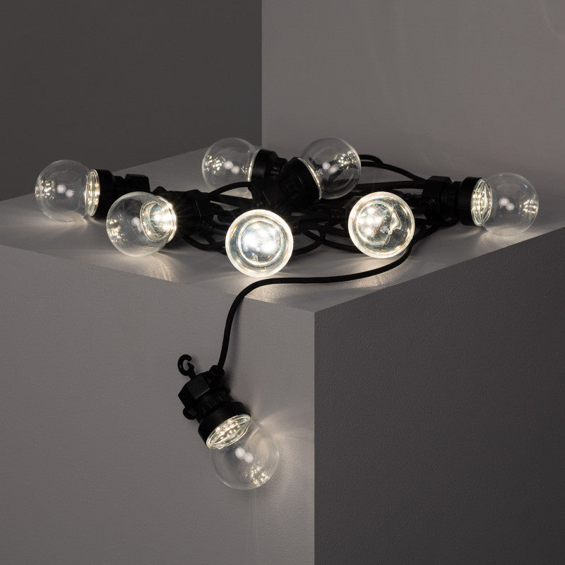 Kepler Solar LED Festoon Lights – 7 m / 8-Bulb String