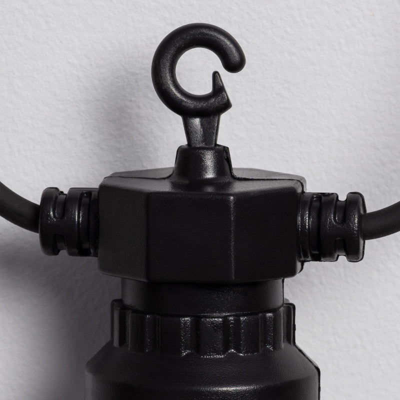 Kepler Solar LED Festoon Lights – 7 m / 8-Bulb String