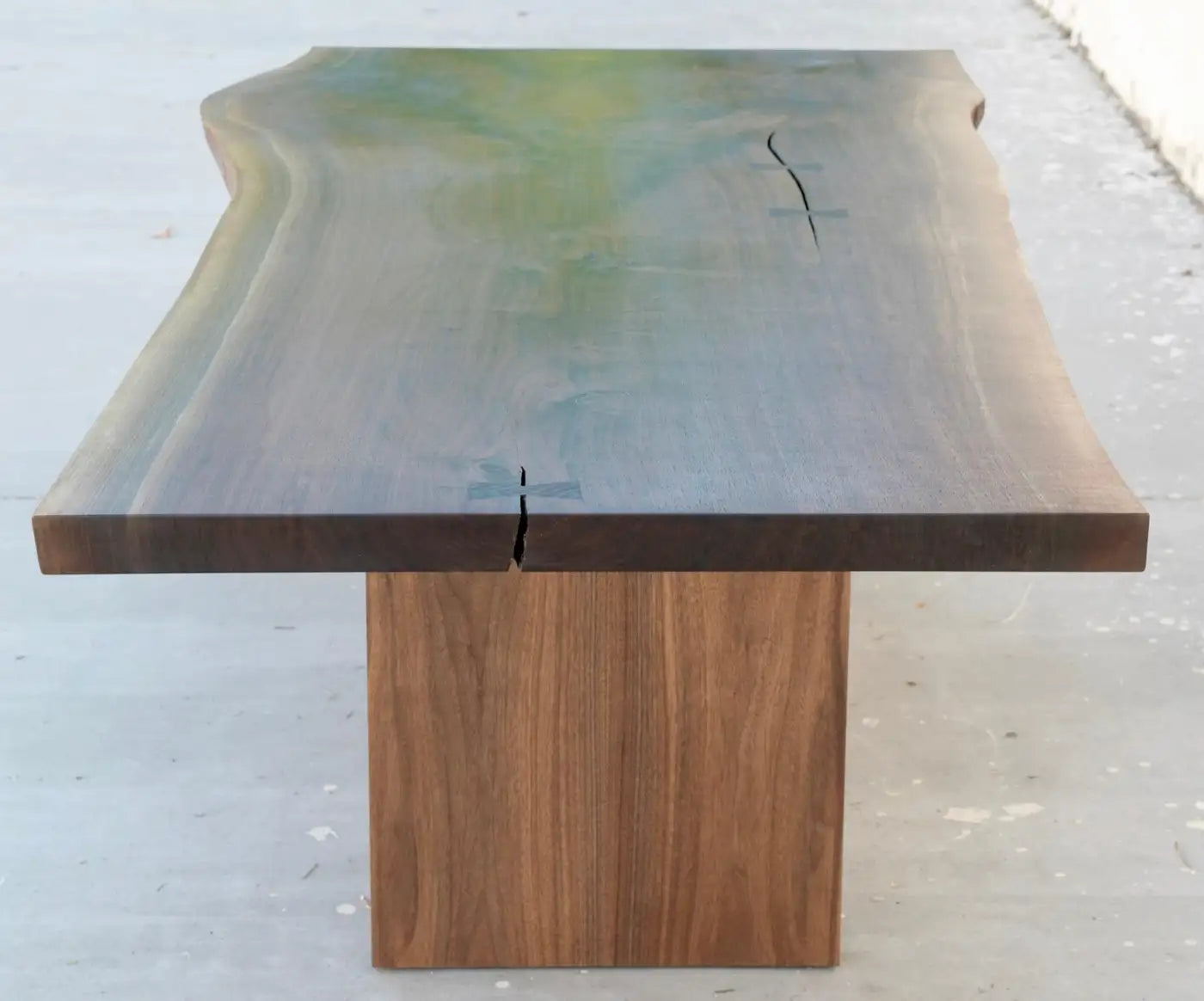 Walnut Slab Live Edge Dining Table