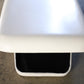 Heavy Italian Granite Carved Outdoor Picnic Dining Table & Benches – 50"