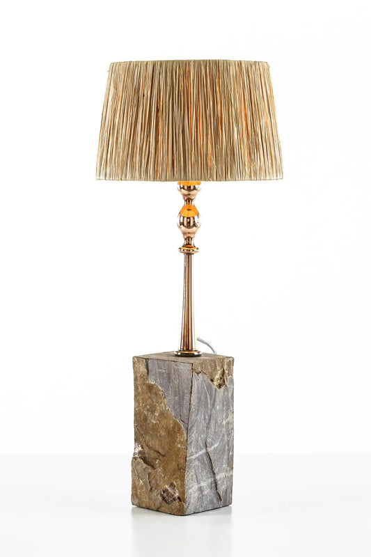 Stone Table Lamp