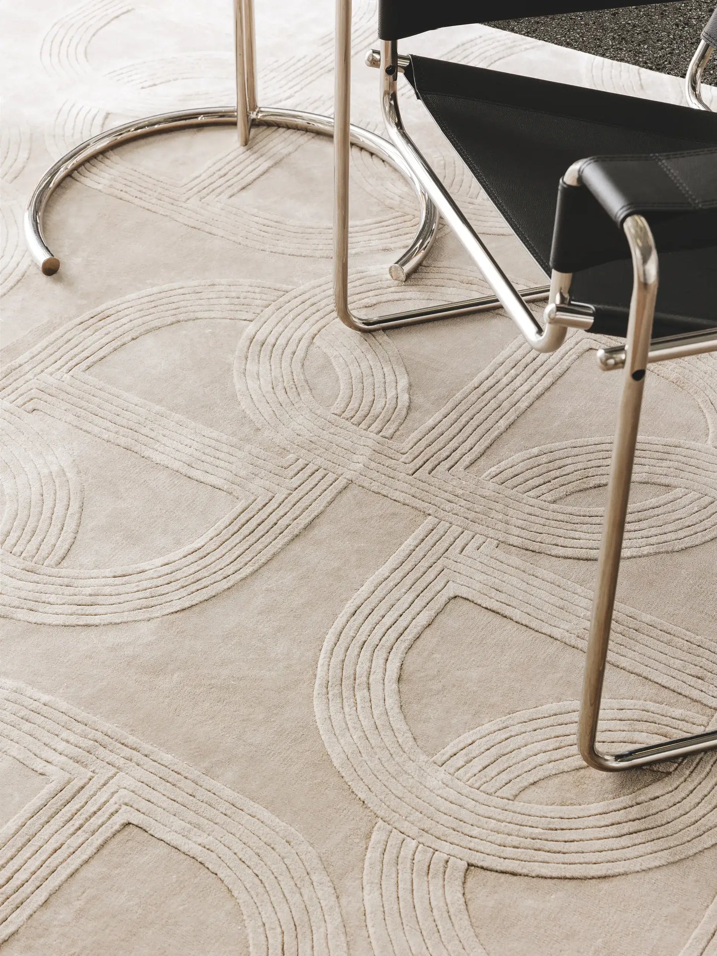 Elisa 100% Lyocell Beige Rug