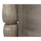 European Style Canopy Bed with Grey Moonstone Finish
