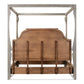European Style Canopy Bed with Grey Moonstone Finish