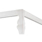 European Style Canopy Bed Bungalow White