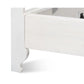European Style Canopy Bed Bungalow White