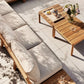 'Tradition' Outdoor Lounge Sofa Set in Teak 7 Piece Set