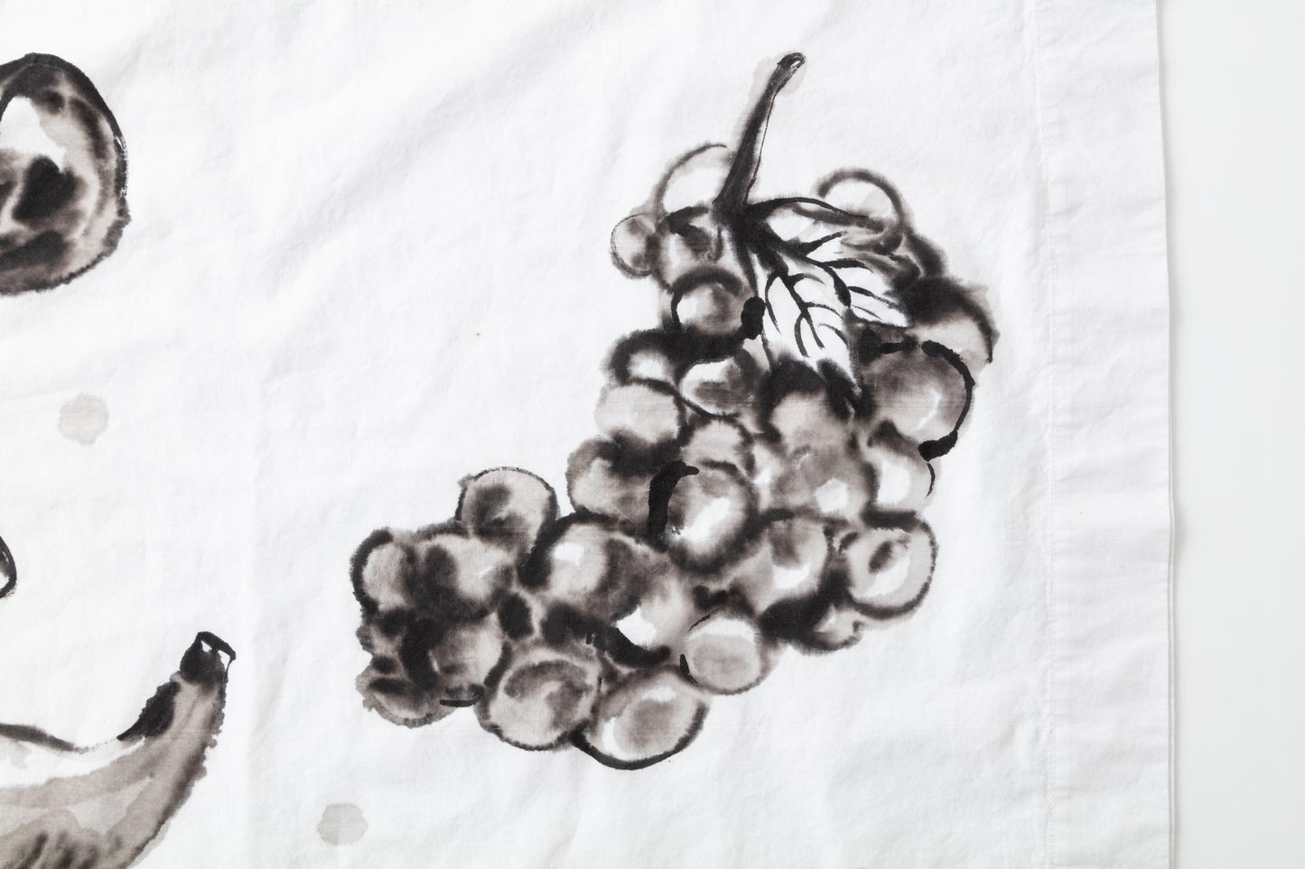 Fruit Hand-Painted Cotton Pillow Cases – Set of 2, 51 x 66 cm